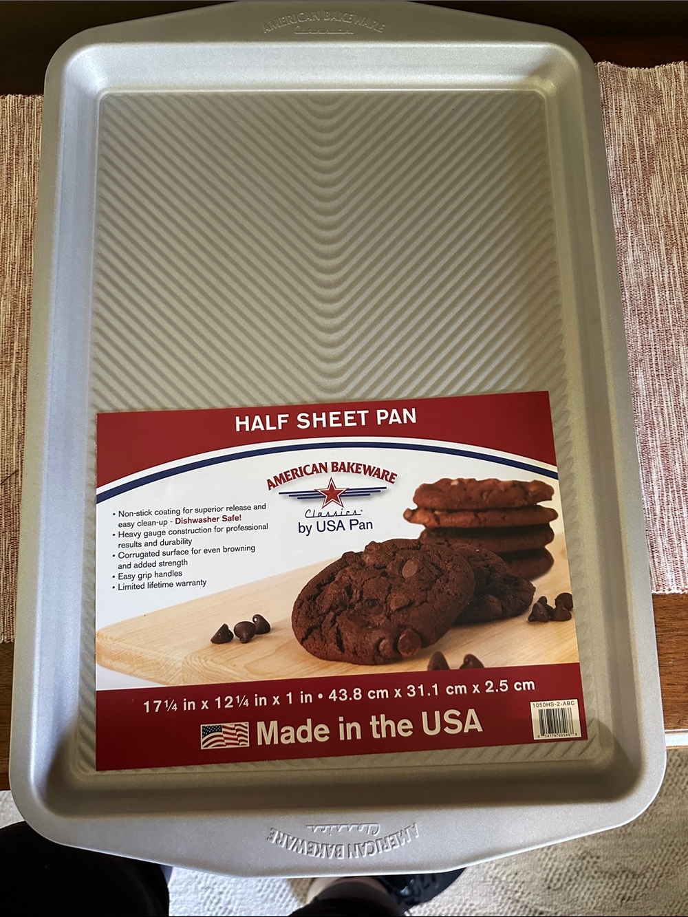 Silver Half Sheet Pan - Nonstick Bakeware